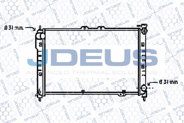 JDEUS Radiators, Motora dzesēšanas sistēma 016N16