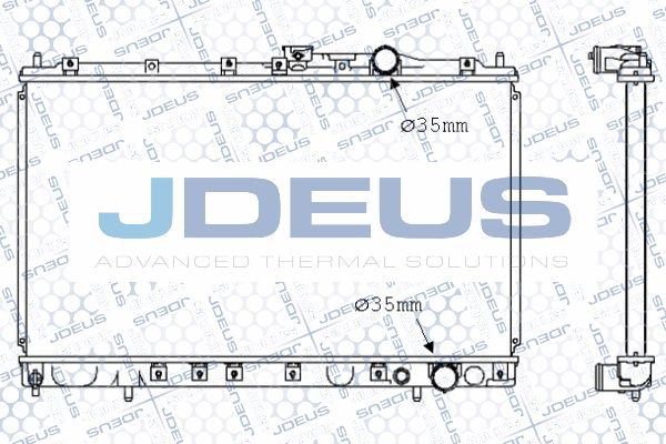 JDEUS Radiators, Motora dzesēšanas sistēma 018M08