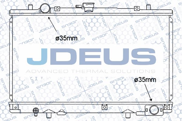 JDEUS Radiators, Motora dzesēšanas sistēma 018M34