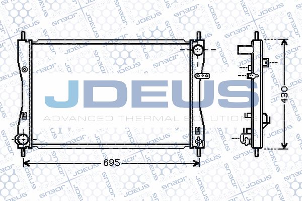 JDEUS Radiators, Motora dzesēšanas sistēma 018M39