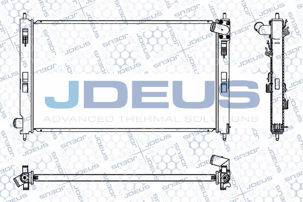 JDEUS Radiators, Motora dzesēšanas sistēma 018M43