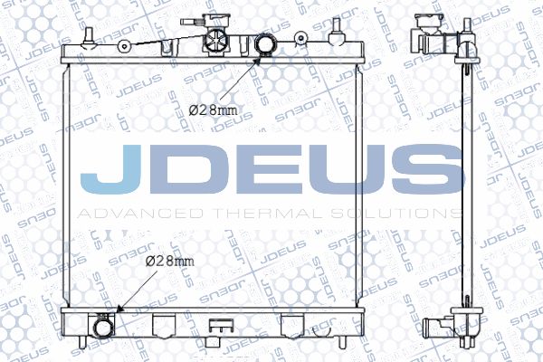 JDEUS Radiators, Motora dzesēšanas sistēma 019M50
