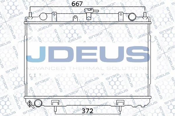 JDEUS Radiators, Motora dzesēšanas sistēma 019M65