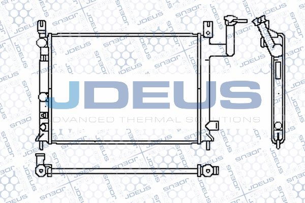 JDEUS Radiators, Motora dzesēšanas sistēma 019N04