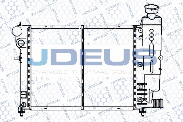 JDEUS Radiators, Motora dzesēšanas sistēma 021E18