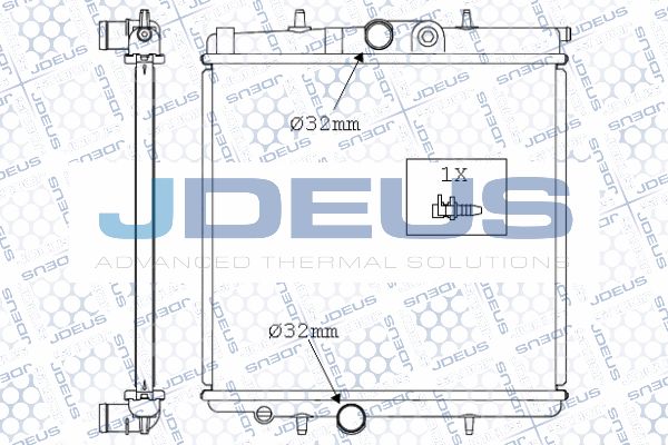 JDEUS Radiators, Motora dzesēšanas sistēma 021M36