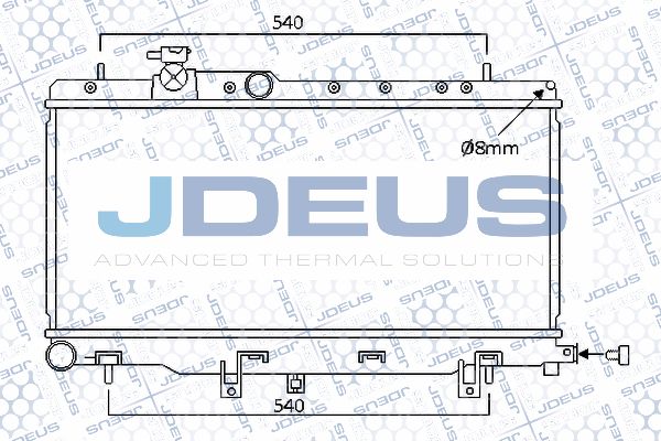 JDEUS Radiators, Motora dzesēšanas sistēma 026M04