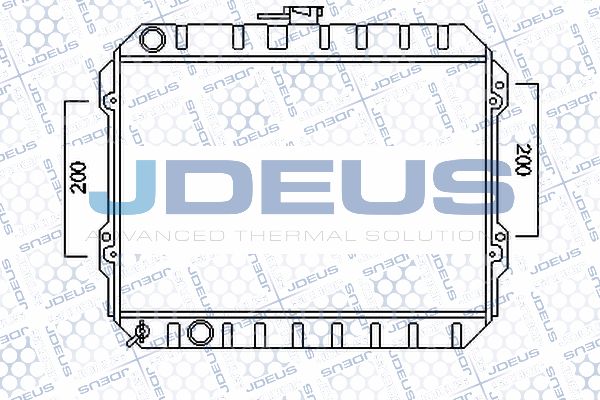 JDEUS Radiators, Motora dzesēšanas sistēma 028M01