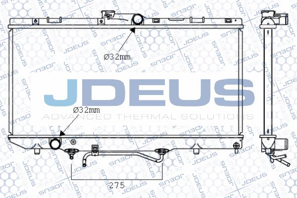 JDEUS Radiators, Motora dzesēšanas sistēma 028M10