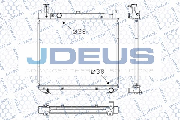 JDEUS Radiators, Motora dzesēšanas sistēma 028M16
