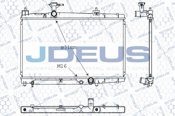 JDEUS Radiators, Motora dzesēšanas sistēma 028M62