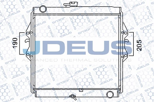 JDEUS Radiators, Motora dzesēšanas sistēma 028M76