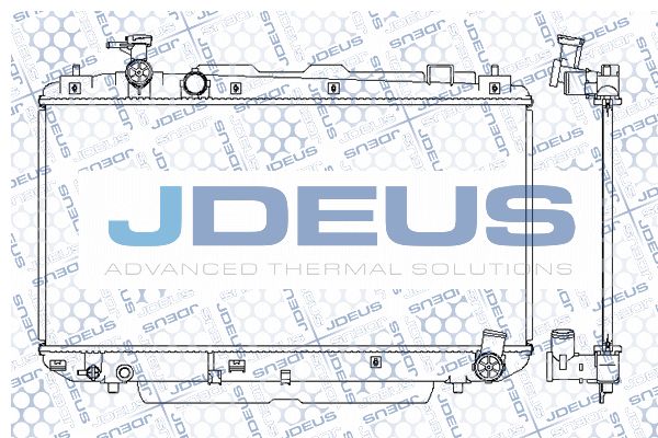 JDEUS Радиатор, охлаждение двигателя 028M88