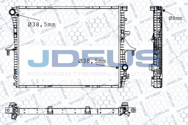 JDEUS Radiators, Motora dzesēšanas sistēma 030M57