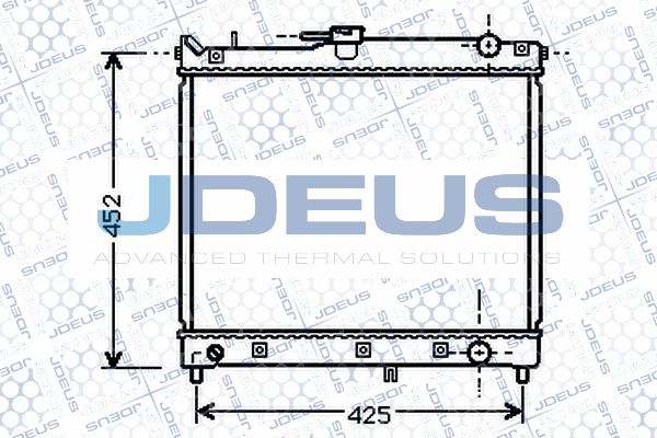 JDEUS Radiators, Motora dzesēšanas sistēma 042M16