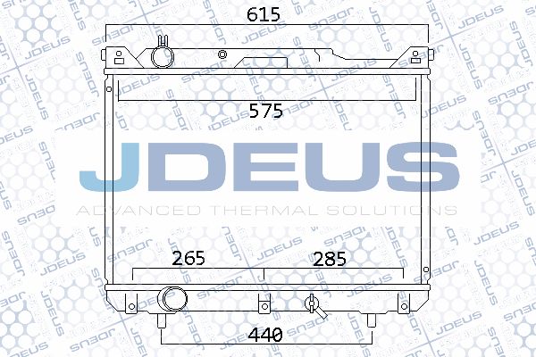 JDEUS Radiators, Motora dzesēšanas sistēma 042M21