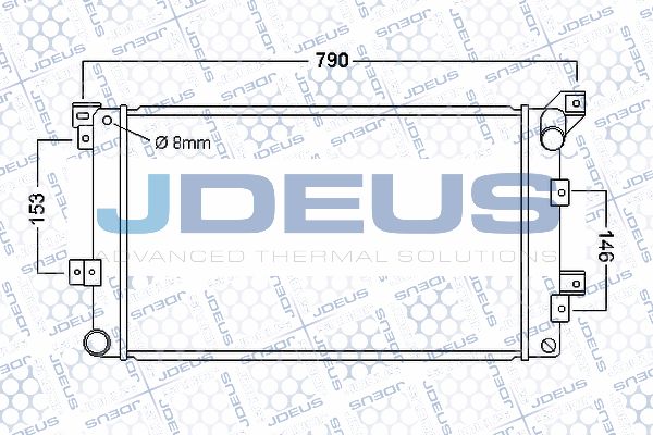 JDEUS Radiators, Motora dzesēšanas sistēma 053M06