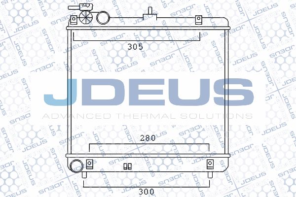 JDEUS Radiators, Motora dzesēšanas sistēma 054M40