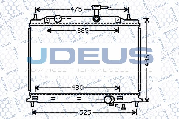 JDEUS Radiators, Motora dzesēšanas sistēma 065M05