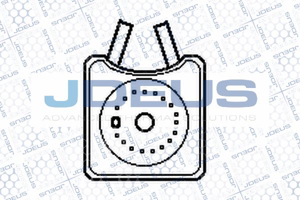 JDEUS масляный радиатор, двигательное масло 430M32