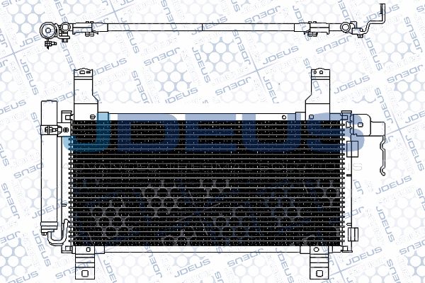 JDEUS Конденсатор, кондиционер 716M29