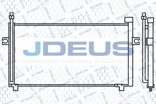 JDEUS Конденсатор, кондиционер 719M17