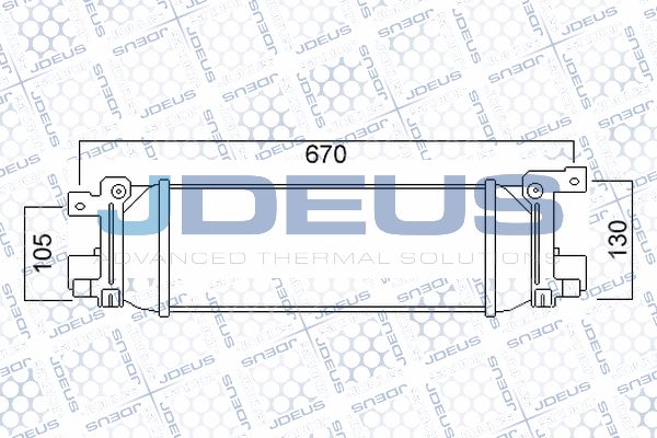 JDEUS Интеркулер 812M27A