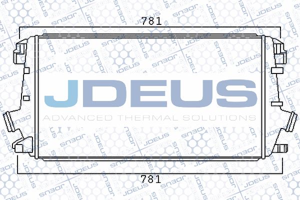 JDEUS Интеркулер 820M57A