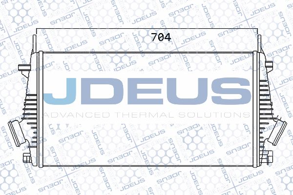 JDEUS Интеркулер 820M71A