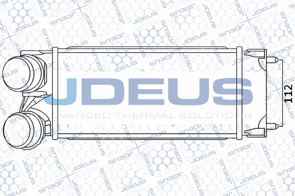 JDEUS Интеркулер 821M12A