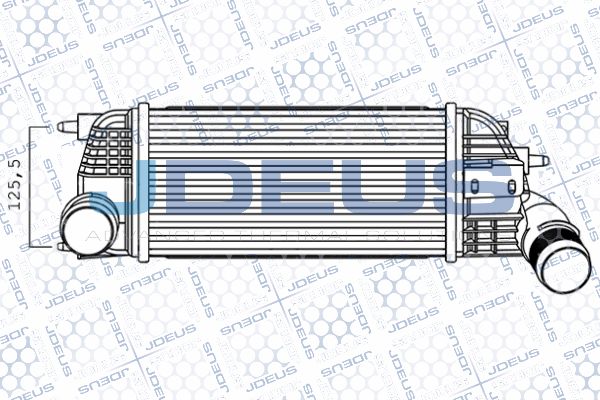 JDEUS Интеркулер 821M35A