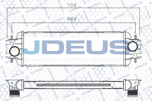 JDEUS Starpdzesētājs 823M20A