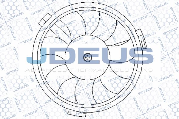 JDEUS Ventilators, Motora dzesēšanas sistēma EV010161