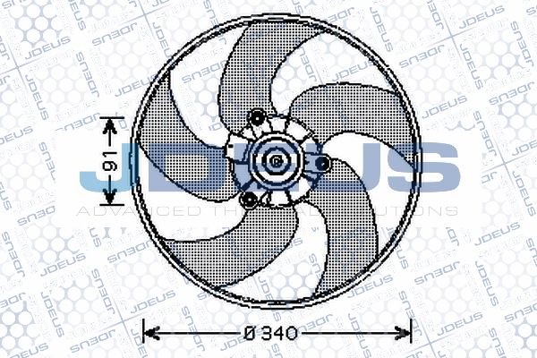 JDEUS Ventilators, Motora dzesēšanas sistēma EV210300