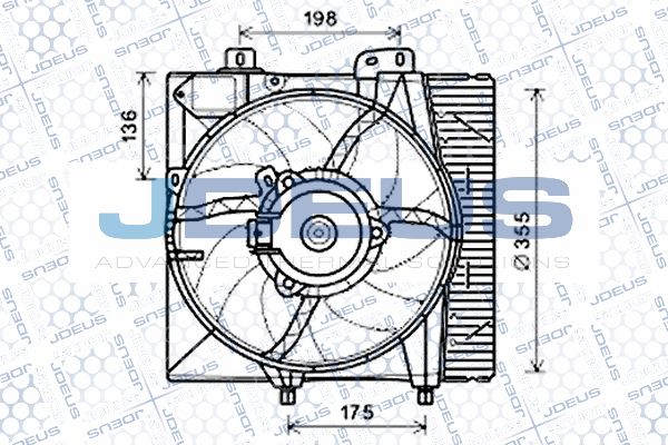 JDEUS Ventilators, Motora dzesēšanas sistēma EV210430