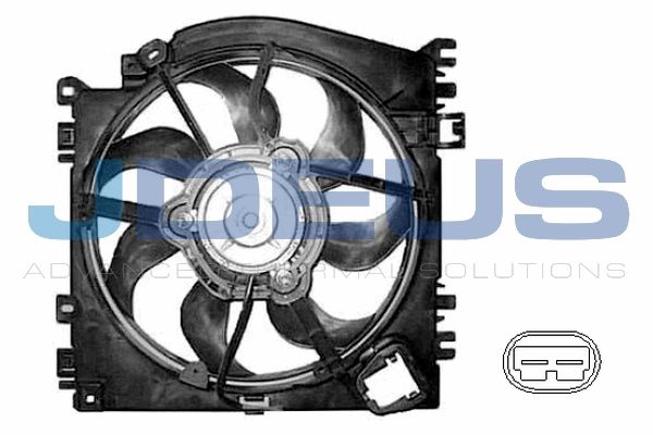 JDEUS Вентилятор, охлаждение двигателя EV230780