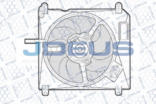 JDEUS Вентилятор, охлаждение двигателя EV805400