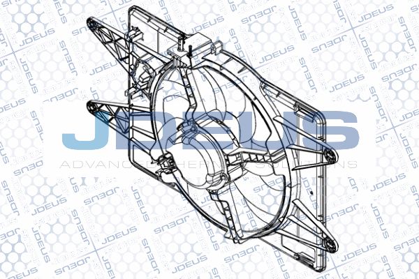 JDEUS Ventilators, Motora dzesēšanas sistēma EV832700