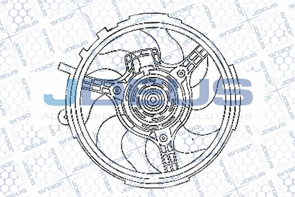 JDEUS Ventilators, Motora dzesēšanas sistēma EV842700