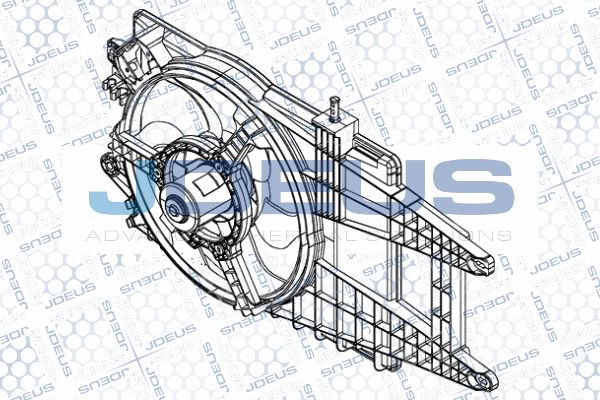 JDEUS Ventilators, Motora dzesēšanas sistēma EV848200