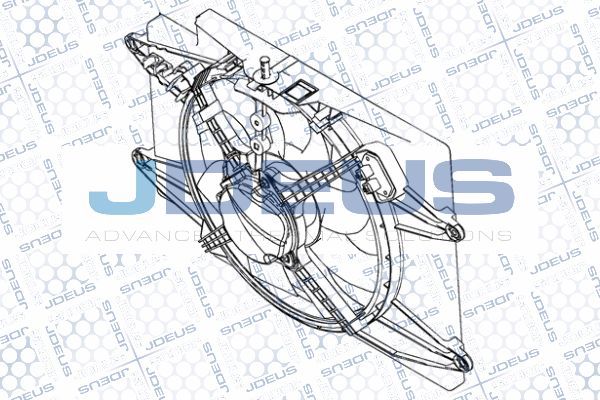 JDEUS Ventilators, Motora dzesēšanas sistēma EV851110