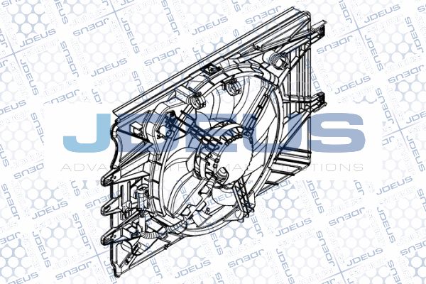 JDEUS Ventilators, Motora dzesēšanas sistēma EV8A9410