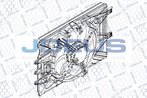 JDEUS Ventilators, Motora dzesēšanas sistēma EV8A9710