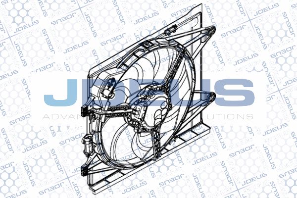 JDEUS Ventilators, Motora dzesēšanas sistēma EV8B0210