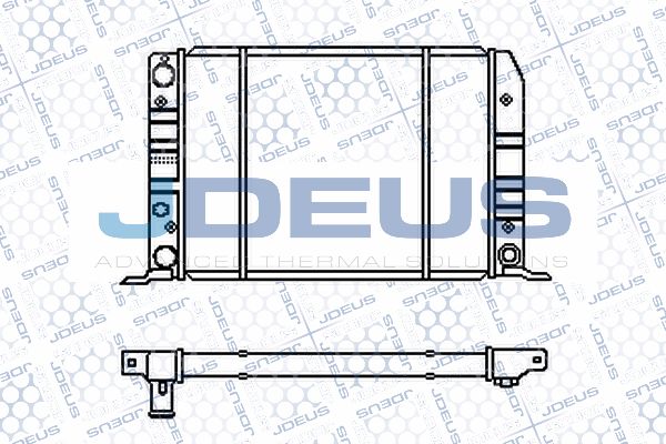 JDEUS Radiators, Motora dzesēšanas sistēma RA0010060