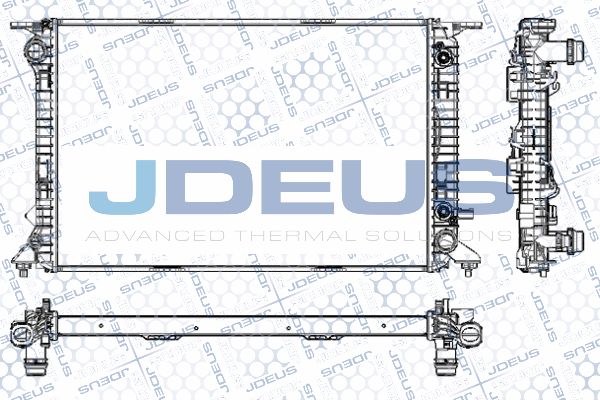 JDEUS Radiators, Motora dzesēšanas sistēma RA0010460