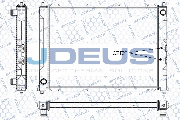 JDEUS Radiators, Motora dzesēšanas sistēma RA0020281