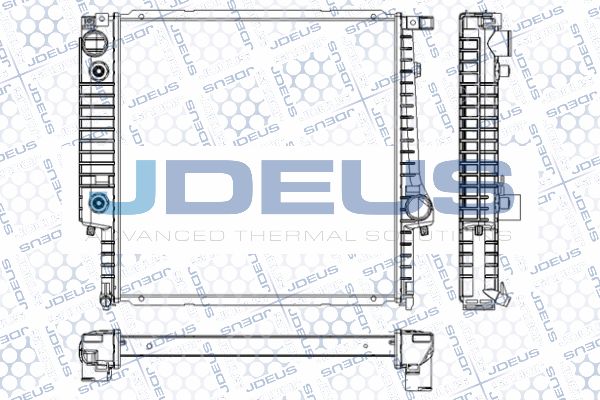 JDEUS Radiators, Motora dzesēšanas sistēma RA0050090