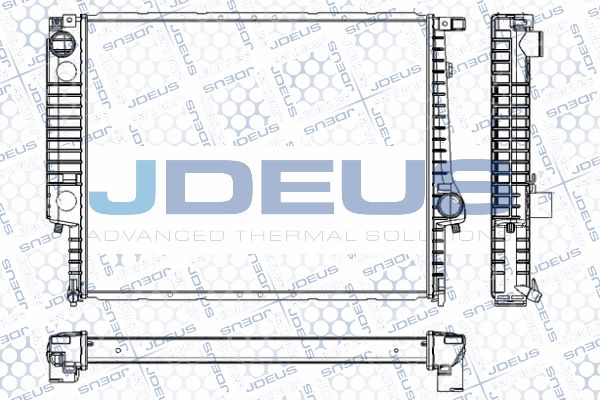 JDEUS Радиатор, охлаждение двигателя RA0050440