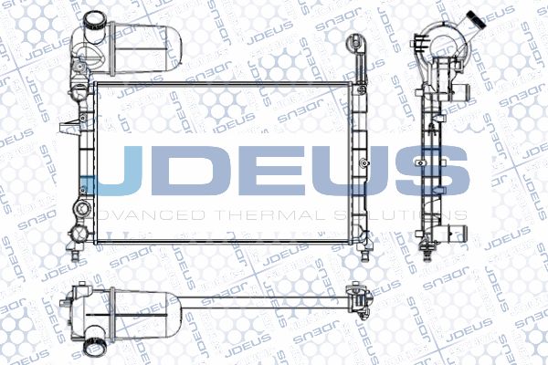 JDEUS Radiators, Motora dzesēšanas sistēma RA0110220
